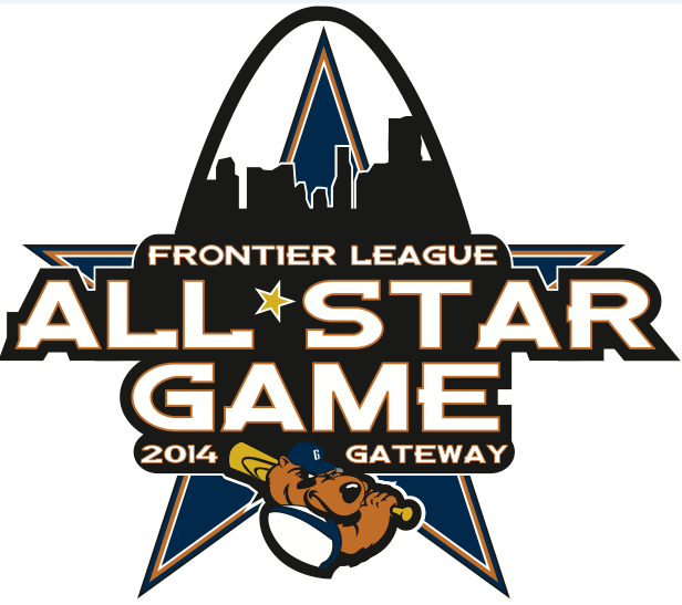 Frontier League All Star Game 2014 Primary Logo iron on heat transfer